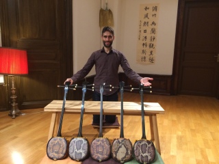 unpacked sanshin after their arrival